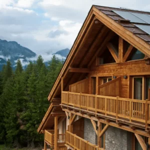 Rénovation de chalet à Le Monêtier les Bains